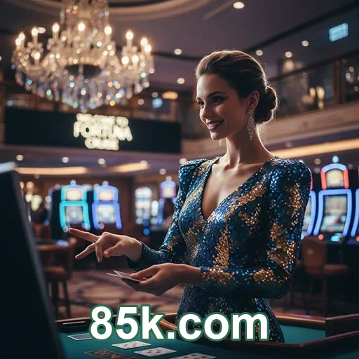 Login seguro no 85k.com em celular com tela simples