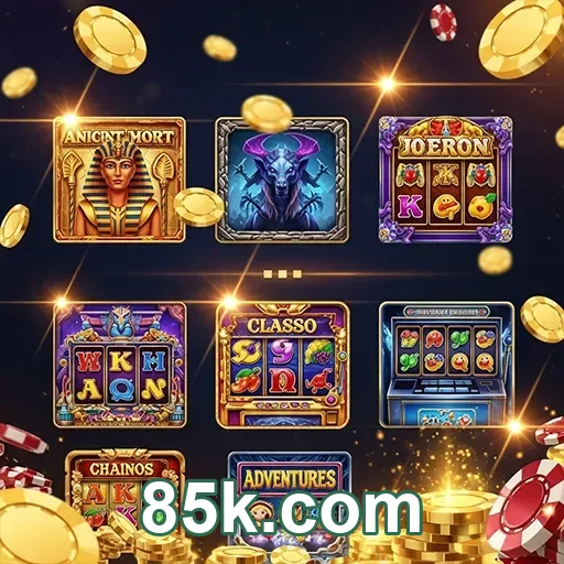 Tela do 85k.com no celular em ambiente confiável