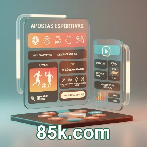 Tela com regras claras de promoções no 85k.com