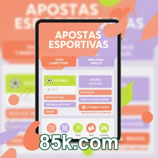 Atendente e regras da plataforma 85k.com na tela