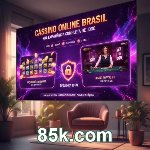 Suporte oficial e regras claras no 85k.com